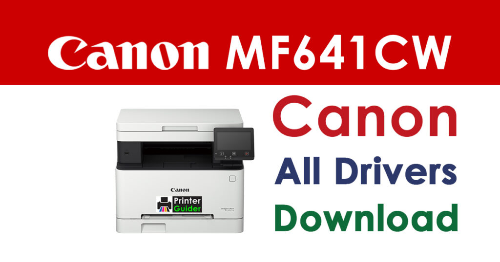 Canon ImageClass MF641CW Driver and Software Download