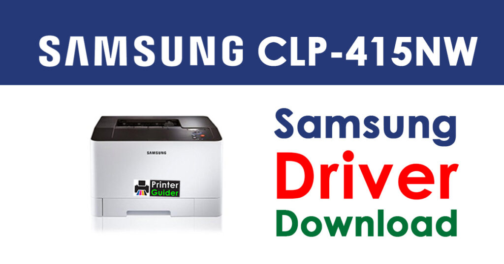 Samsung CLP-415NW Driver and Software Download