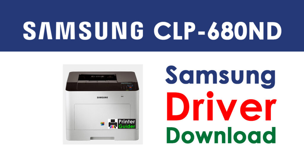 Samsung CLP-680ND Driver and Software Download