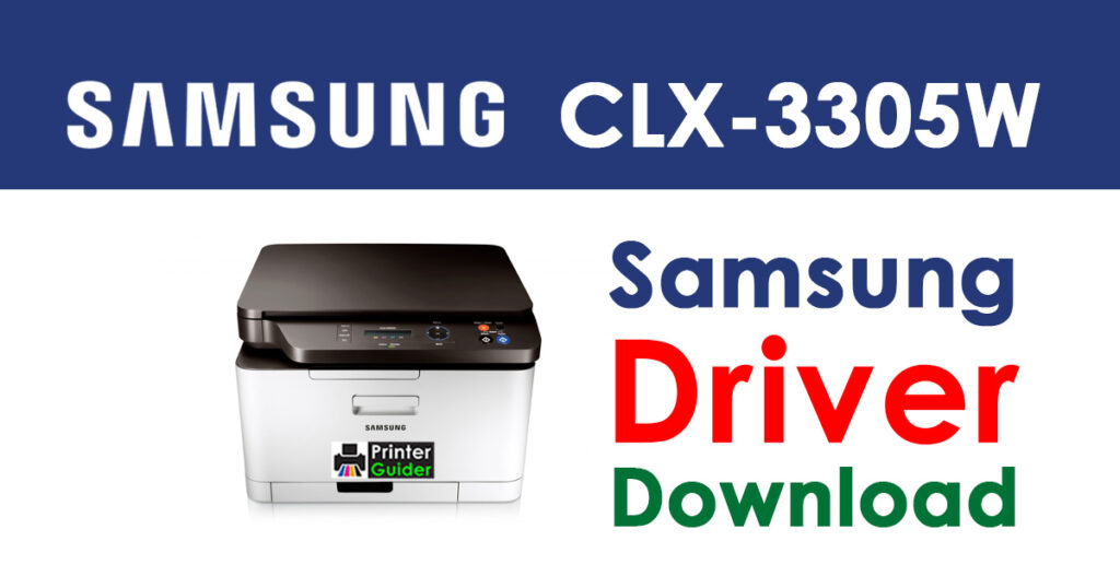 Samsung CLX-3305W Driver and Software Download