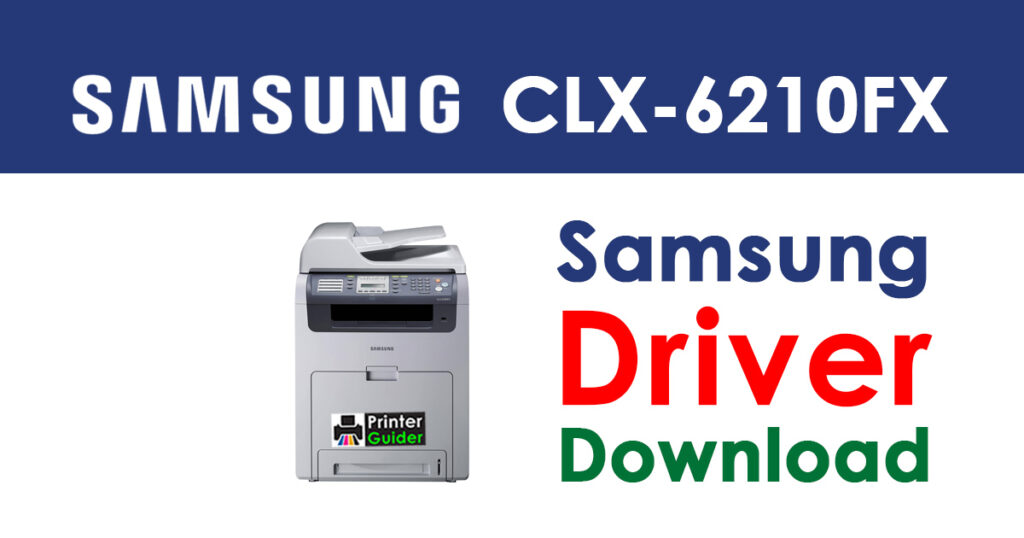 Samsung CLX-6210FX Driver and Software Download