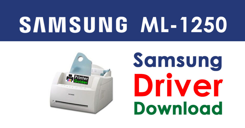 Samsung ML-1250 Driver and Software Download