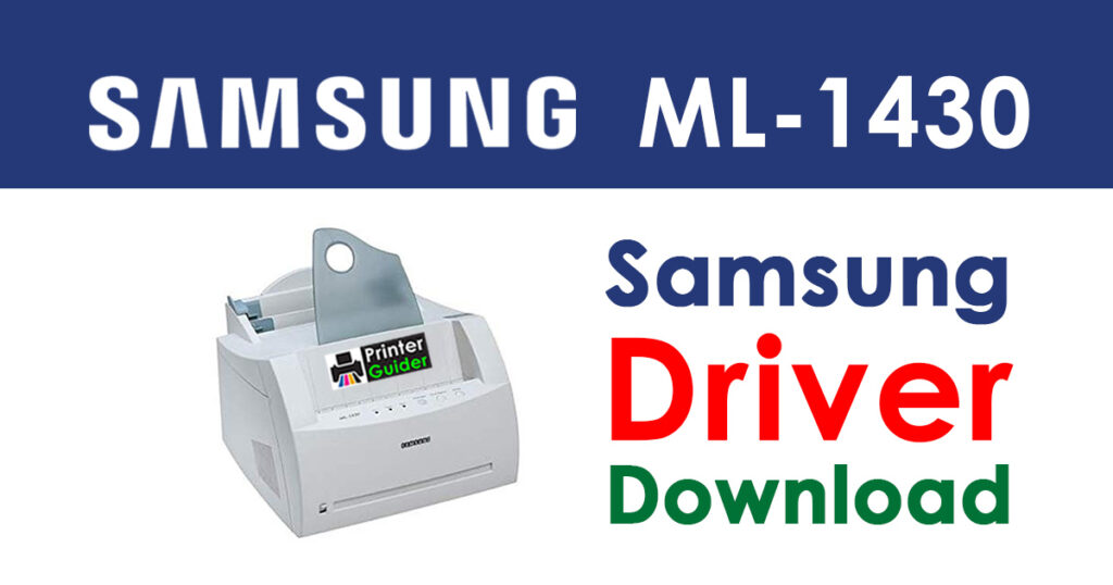 Samsung ML-1430 Driver and Software Download