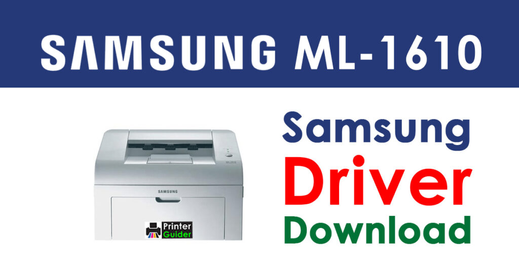 Samsung ML-1610 Driver and Software Download