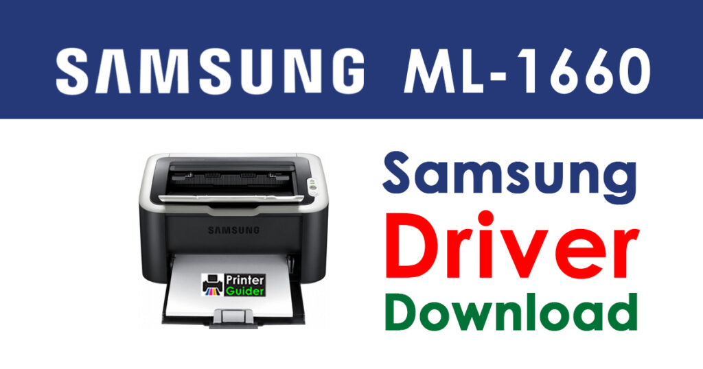 Samsung ML-1660 Driver and Software Download