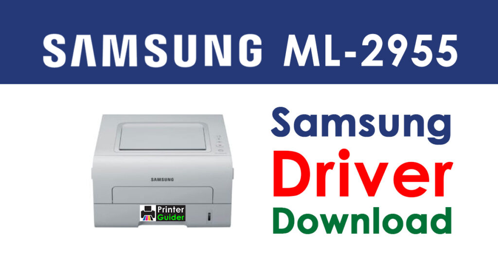 Samsung ML-2955 Driver and Software Download