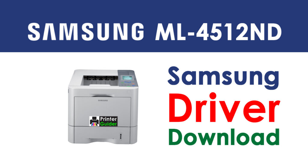 Samsung ML-4512ND Driver and Software Download