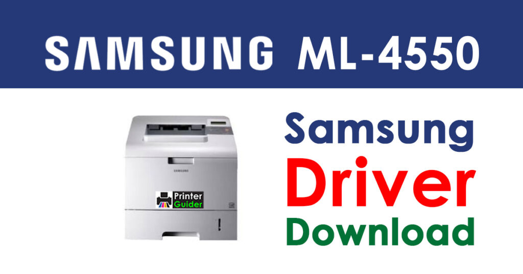 Samsung ML-4550 Driver and Software Download