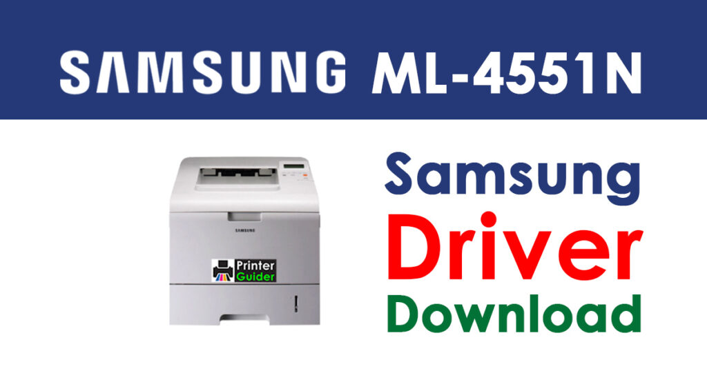 Samsung ML-4551N Driver and Software Download