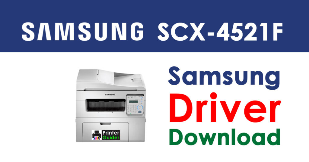 Samsung SCX-4521F Driver and Software Download