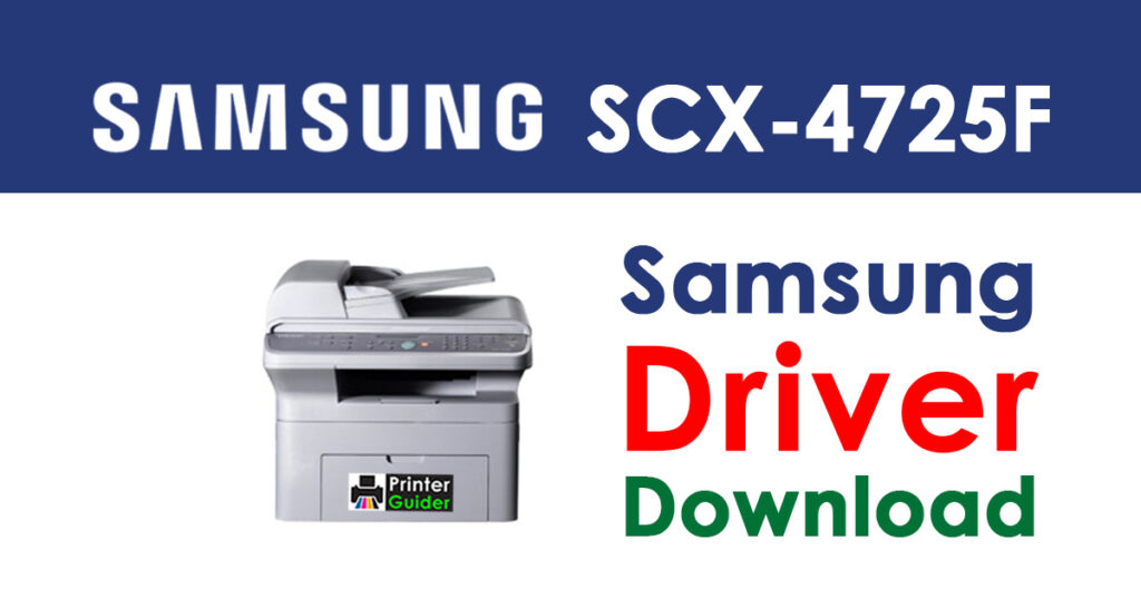 Samsung SCX-4725F Driver and Software Download
