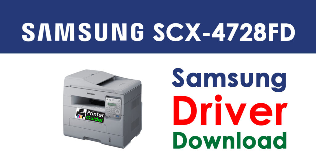 Samsung SCX-4728FD Driver and Software Download