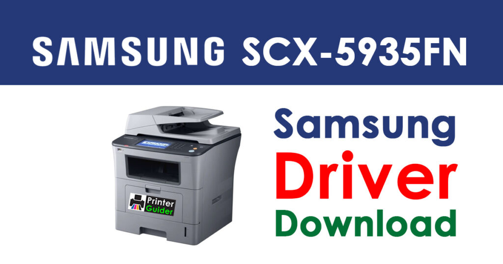 Samsung SCX-5935FN Driver and Software Download