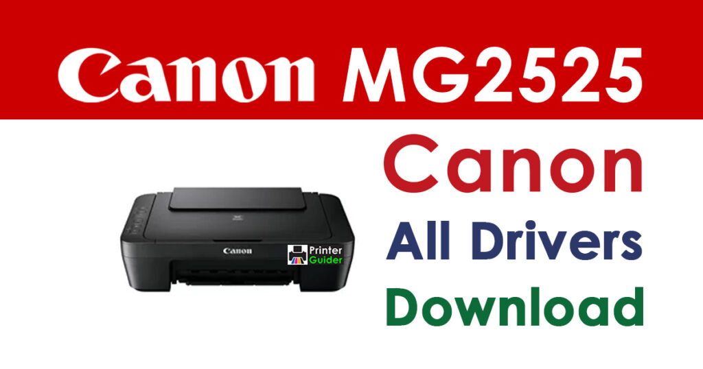 Canon PIXMA MG2525 Driver and Software Download