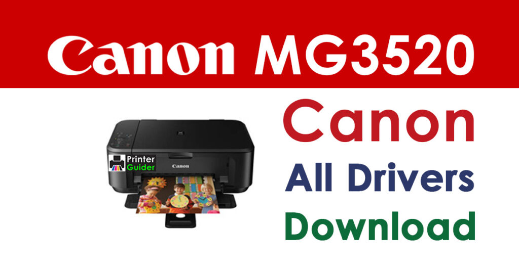 Canon PIXMA MG3520 Driver and Software Download