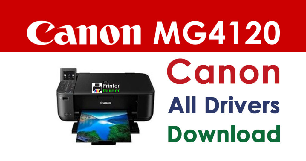 Canon PIXMA MG4120 Driver and Software Download