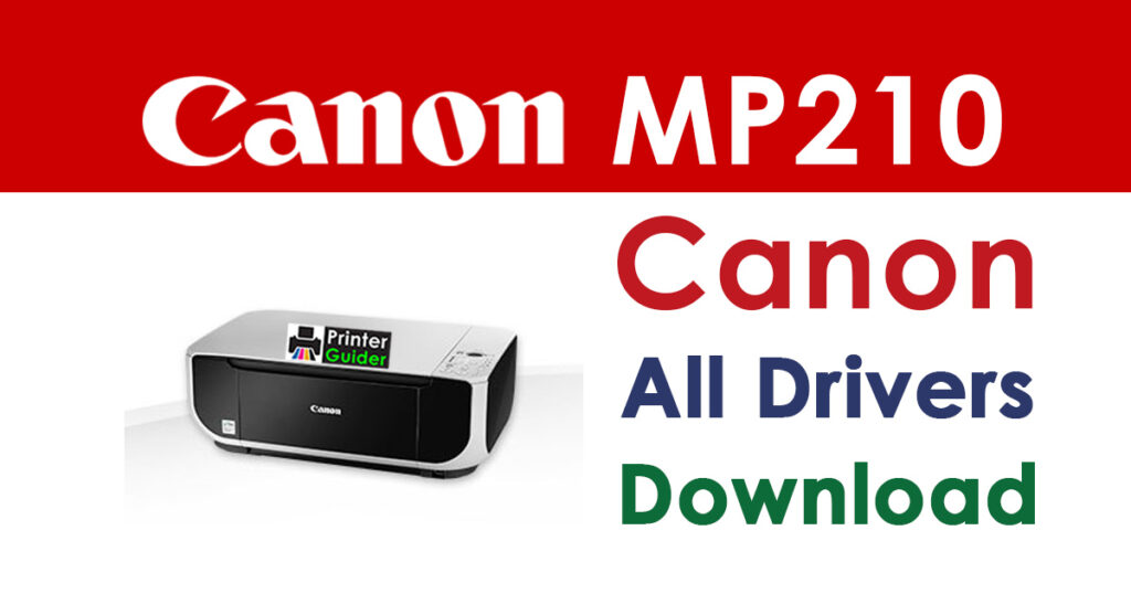 Canon PIXMA MP210 Driver and Software Download