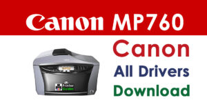 Canon PIXMA MP760 Driver and Software Download