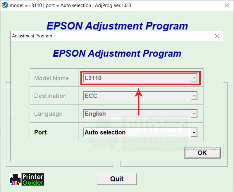 Choose Epson L3110 Printer Model