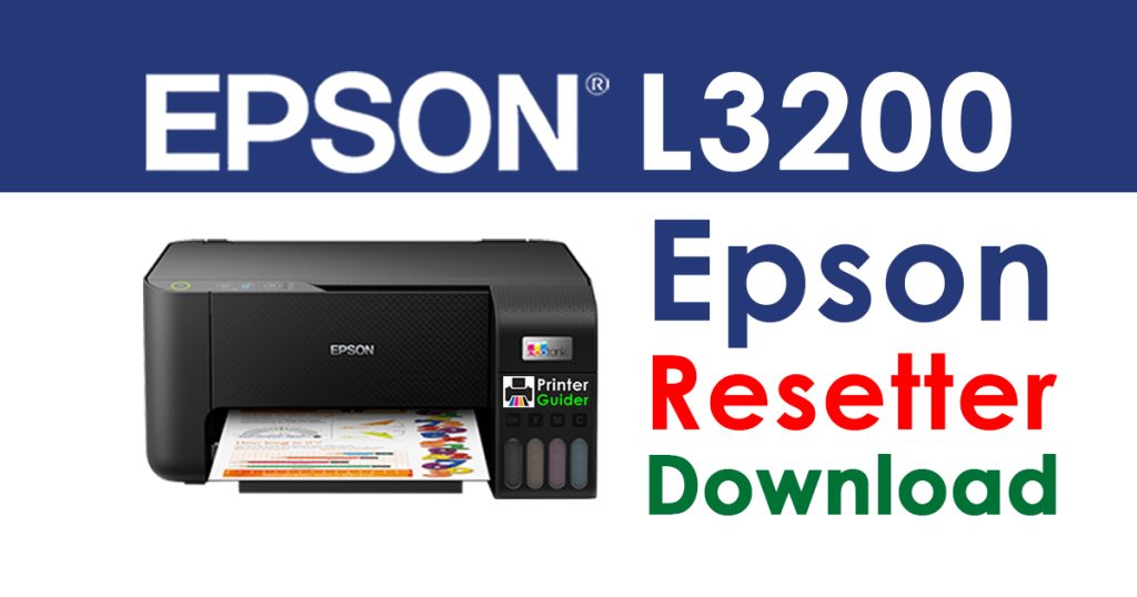 Epson L3200 Resetter Adjustment Program Free Download