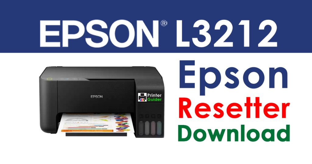 Epson L3212 Resetter Adjustment Program Free Download