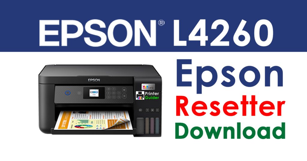 Epson L4260 Resetter Adjustment Program Free Download