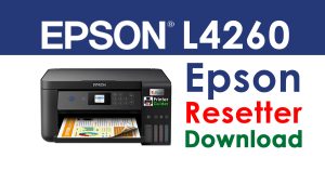 Epson L4260 Resetter Adjustment Program Free Download