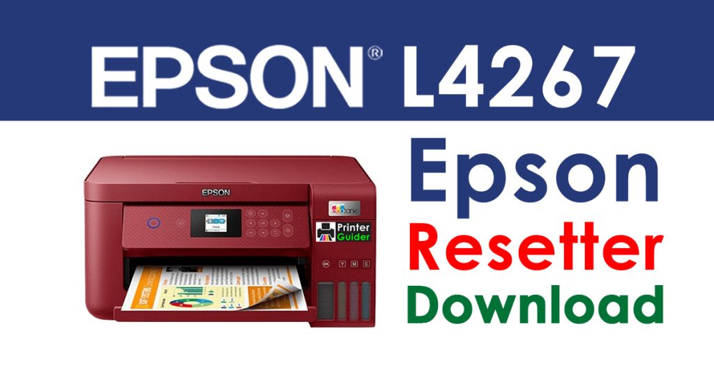 Epson L4267 Resetter Adjustment Program Free Download