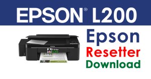 Epson L200 Resetter Adjustment Program Free Download
